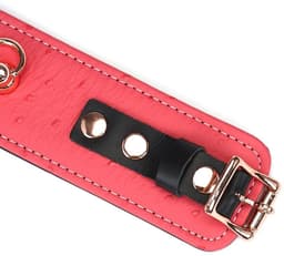 Liebe Seele - Angel's Kiss - Smalle Choker Met O-ring - Luxe En exclusief ontwerp - Roze/Rosé Goud — thumbnail 4