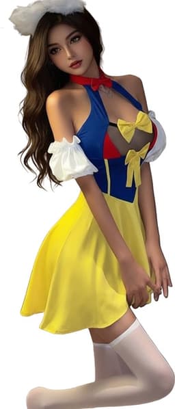 Cosplay Anime rollenspel - Wijde rok - Poppetje - Inclusief kousen - BDSM — thumbnail 2