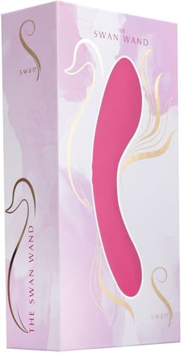 Swan Wand Vibrator - Roze — thumbnail 1