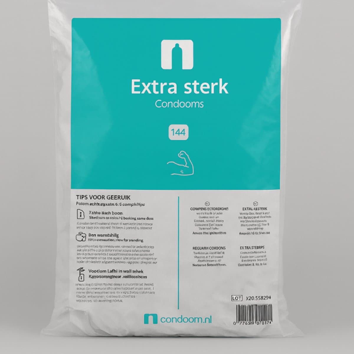 Condoom.nl Extra Sterk Condooms - 144 stuks — afbeelding 1