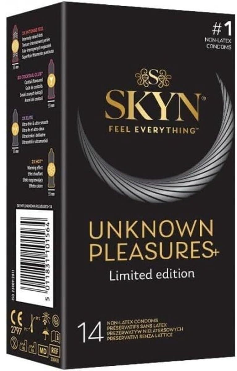 Skyn Unknown Pleasures 14 condooms — afbeelding 1