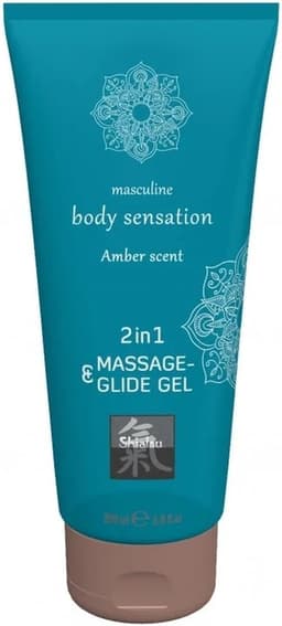 Massage- & Glide Gel 2 in 1 - Amber — thumbnail 1