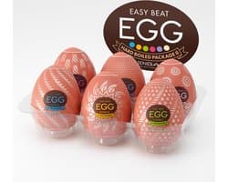 Tenga - Easy Beat Egg - Hard Boiled package II - 6 variaties