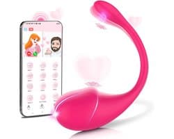 Lzwintrading Vibrators voor Vrouwen met App Control - Sex Toys voor Vrouwen Koppels - G Spot Bullet Vibrator met 10 Vibratie Standen- Clitoris Stimulator - Dildo Vibrator Realistisch - Seksspeeltjes - Erotiek - Vibrerend Ei - Anale Speeltjes