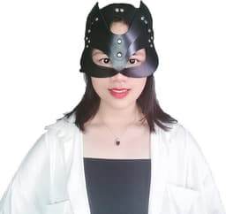Sexy Meesteres Masker Black Cat - Spannende masker - Leuk voor in bed - Voor vrouwen - SM Masker - Spannend voor koppels - Sex speeltjes - Sex toys - Erotiek - Bondage - Sexspelletjes voor mannen en vrouwen - Seksspeeltjes - Kinky — thumbnail 2
