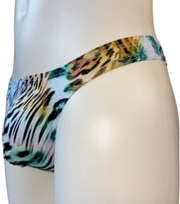 LekkerStout Heren String Luipaardprint - Multicolor - Sexy Mannen Ondergoed - Maat M | LS193 — thumbnail 4