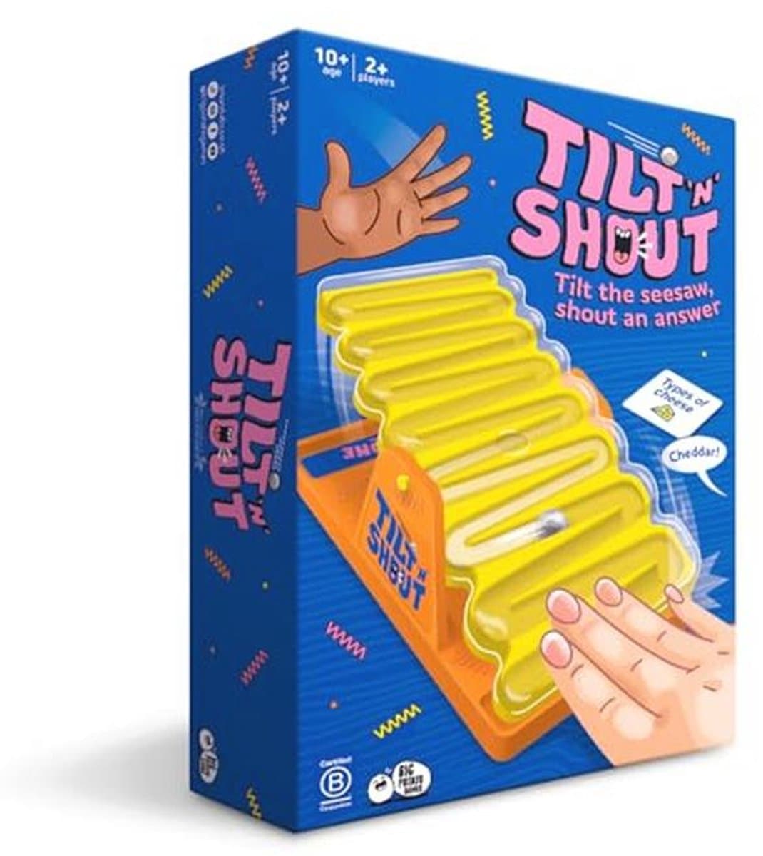 Tilt 'n' Shout – Snel gezinsfeestspel met 150 unieke categorieën en interactieve timer — afbeelding 1