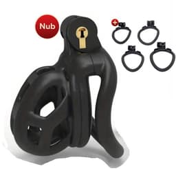 The Nub - Chastity cage - Penis kooi - Kuisheidsgordel - Roze — thumbnail 1