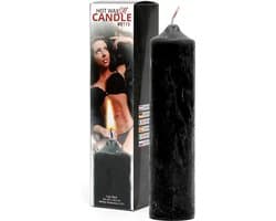 Rimba - BDSM Hot Wax Kaars Groot - Zwart