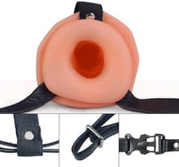 Lovetoy Unisex strap-on voorbind dildo met harnas - 16,5 cm — thumbnail 3