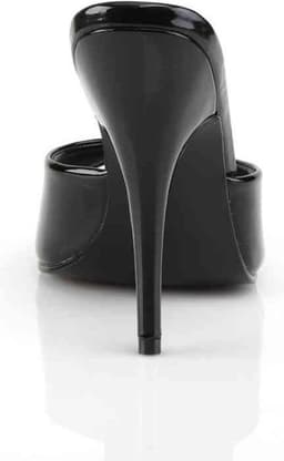 EU 39 = US 9 | SEDUCE-101 | 5 Peep Toe Mule — thumbnail 4