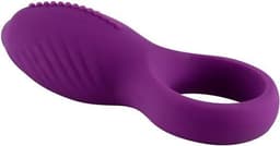 Vibrerende Cockring - silicone penis ring- G-spot stimulator -Zwart — thumbnail 5