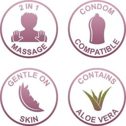 Durex Massage Olie en Glijmiddel 2-in-1 - Aloë Vera - 200ml x4 — thumbnail 3