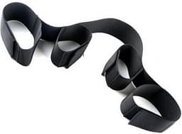 BDSM- sex handboeien- Enkelboeien- Volwassenen- Seksspeeltjes- Bondage- Boeienset voor handen bovenbenen en/ of enkel – Zwart — thumbnail 2