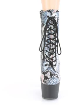 Pleaser - ADORE-1020SP Plateau Laarzen, Paaldans schoenen - Paaldans schoenen - 42 shoes - Zwart/Multicolours — thumbnail 3