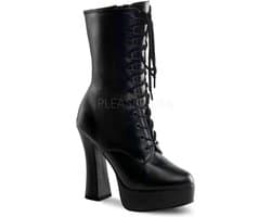Pleaser - ELECTRA1020 Plateau Laarzen - US 14 - 45 Shoes - Zwart