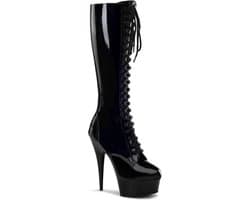 EU 44 = US 13 | DELIGHT-2023 | 6 Heel, 1 3/4 PF Stretch Knee BT, Side Zip