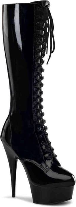 EU 44 = US 13 | DELIGHT-2023 | 6 Heel, 1 3/4 PF Stretch Knee BT, Side Zip — thumbnail 1