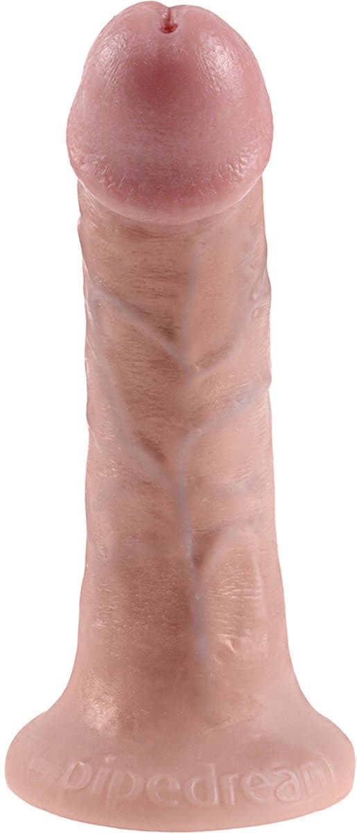 Pipedream King Cock Realistische Dildo met Zuignap  - 15,24 cm - beige — afbeelding 1