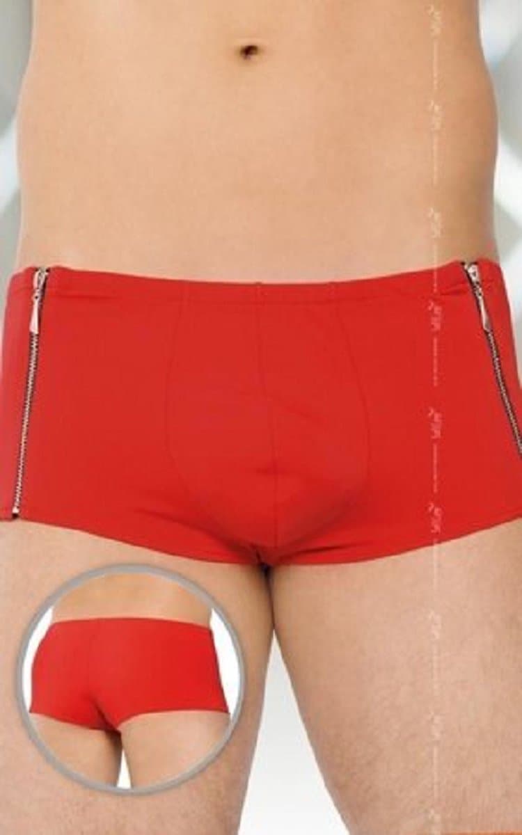 Softline Collection- heren shorts- rood XL — afbeelding 1