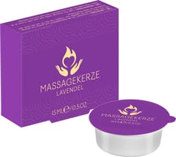 Lavendel massagekaars, 15 ml — thumbnail 3