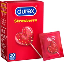 Durex - Glijmiddel Crazy Cherry waterbasis 100ML - Condooms Sexy Strawberry 20st — thumbnail 2