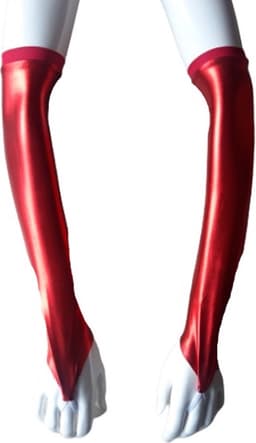 Sexy Handschoenen L/XL lange lak erotische handschoen Glans Shiny Lakleer valentijn Gogo dancing dans accessoiren lange vingerloze gloves — thumbnail 1