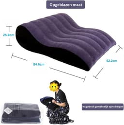 JMZR® Sex Kussen - Seks Stoel - bdsm Meubels - Sex Sofa – Sexmeubel voor Mannen en Vrouwen — thumbnail 2