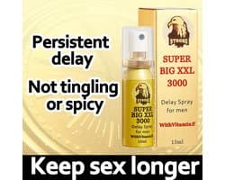 15 ml langdurige Sex Vertragingsnevel Mannen Mannelijke Extern Gebruik Anti Voortijdige Ejaculatie Verlengen Penisvergroting Adult Sex Toys