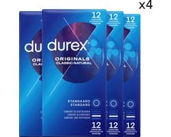Durex Condooms Classic Natural 12st x4