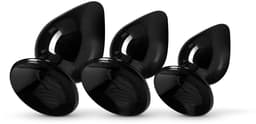 Anaal Plug Set - Zwart — thumbnail 2