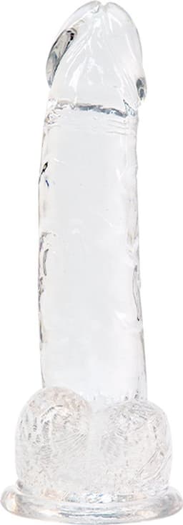 Crystal Addiction - Transparante Dildo - 19 cm — thumbnail 3