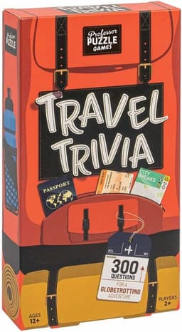 Reizen Trivia - Feestspel - Wereld Ontdekken - 300 Vragen - 112 cm - Multicolor — thumbnail 1