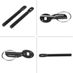 Dailygoods- Hood Pins Universele Vergrendelingsset - Roestvrijstalen Constructie - Anti-Roest - Racing Toepassing - Duurzaam - Geschikt voor Hoge Snelheid - Motorkapvergrendeling — thumbnail 3
