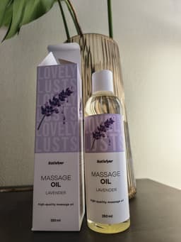 massage olie erotisch- 2x250 ml massage olie lavendel- massage olie kokosgeur- sensuele massage olie- erotische gift set-geschenkset voor vrouwen- satisfyer massageolie — thumbnail 5