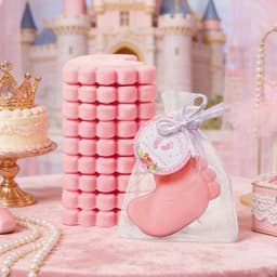 Gender Reveal Zeep - Feest Cadeautjes - Feest Vieren - Handgemaakte Herinnering - 10 Sets - Roze — thumbnail 4