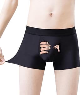 Grappige Heren Boxershort - Cadeau Voor Hem - Humor Ondergoed - Comfort Fit — thumbnail 3
