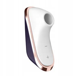 Satisfyer Traveler - Luchtdruk Vibrator - Blauw/ Wit — thumbnail 3
