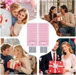 Liefdescoupons Kraskaarten - Date Night Cards - Romantische Avonden - 20 Verrassingen - 15x12 cm - Roze — thumbnail 5