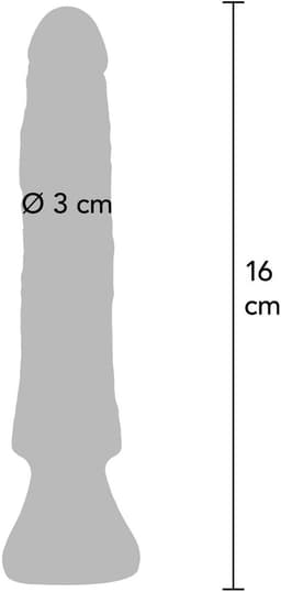GET REAL | Get Real - Starter Dong 16 Cm Black — thumbnail 2