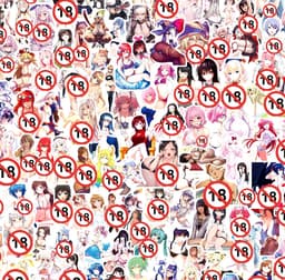 200 Erotische hentai stickers - Stickerset Anime - Volwassenen - Sexy - BDSM - 4-8CM — thumbnail 3