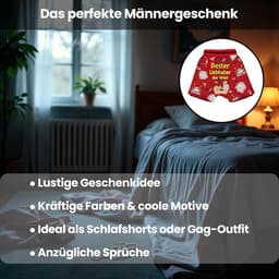 Grappige Boxershort met Tekst - Leuk Cadeau Heren - Verjaardagscadeau — thumbnail 2