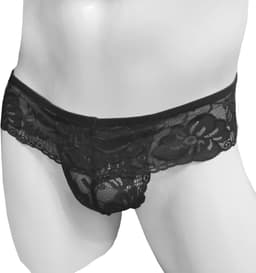 Seksuele Jockstrap Tanga voor Heren - Ademend Kant Ondergoed — thumbnail 3