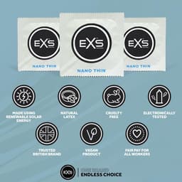 EXS Nano Thin ultra dunne condooms 3 stuks — thumbnail 4