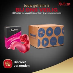 TipsToys® 4-in-1 Vibrator - Clitoris Zuiger en G Spot Stimulator - Likkende Ribbel Tong - 10 Standen Lik, Bef, Tril & Swing - Tepel, Vagina & Clit Teaser - Seksspeeltjes - Sex Toys voor Vrouwen - IPX6 - Rood — thumbnail 4