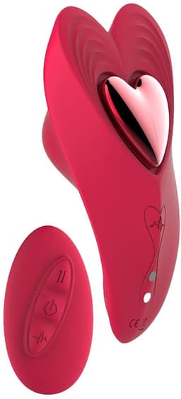Dreamtoys Vibrator - Rood - 8,2 cm - Oplaadbaar - Afstandsbediening - Vibrerend — thumbnail 5