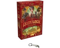 Logisch Deductiespel Kronologic Paris 1920 (Franse Versie) - Inclusief Extra Scenario