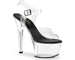 Dames Plateau Sandalen met Hoge Hak en Enkelband