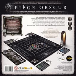 Gezelschapsspel - Spel voor vrienden - Spannende avond - Coöperatief dwalen - 10x10x10 cm - Zwart — thumbnail 2