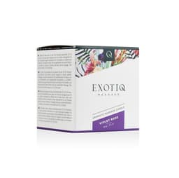 Exotiq - Massagekaars - Violet Rose - Massage Kaars - Massage Candle - 60g — thumbnail 2